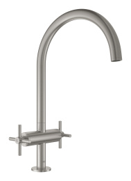 Смеситель для кухни GROHE Atrio, суперсталь (30362DC0)