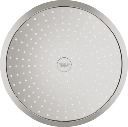 Верхний душ GROHE Rainshower Cosmopolitan 310, 8 л/мин, 1 режим, 380 мм, суперсталь (26066DC0)