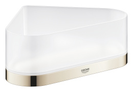 Полочка для душа GROHE Selection, угловая с держателем, никель глянец (41038BE0)