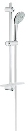 Душевой гарнитур GROHE Euphoria 110 Champagne с мыльницей, 3 режима струи, душевая штанга 600 мм, 17 л/мин, хром (27232001)