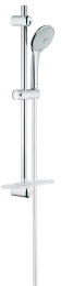 Душевой гарнитур GROHE Euphoria 110 Massage с мыльницей, 3 режима струи, душевая штанга 600 мм, 9,5 л/мин, хром (27243001)