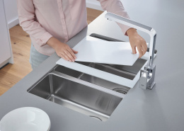 Мойка, GROHE K700, нержавеющая сталь, (31575SD0)