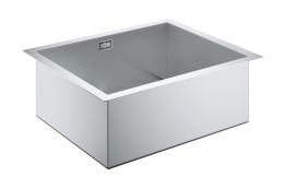 Мойка из нержавеющей стали 50 см, 1 чаша, без корзинчатого вентиля, K700 Cube (31579SD0)