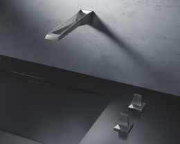 Смеситель для раковины GROHE Allure Brilliant Icon 3D на 3 отверстия, нержавеющая сталь (20608SD0)