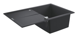 Мойка GROHE K400, 780 x 500 мм, черный гранит (31639AP0)