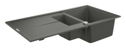 Мойка GROHE K400 с 1,5 чашей, 1000 x 500 мм, серый гранит (31642AT0)