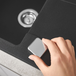 Мойка GROHE K500 с одной чашей, 860 x 500 мм, черный гранит (31644AP0)