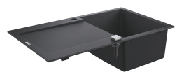 Мойка GROHE K500 с одной чашей, 860 x 500 мм, черный гранит (31644AP0)