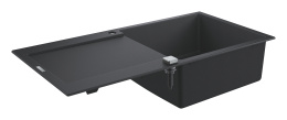 Мойка GROHE K500 с одной чашей, 1000 x 500 мм, черный гранит (31645AP0)