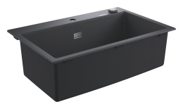 Мойка GROHE K700 с одной чашей, 780 x 510 мм, черный гранит (31652AP0)