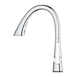 Смеситель для кухни GROHE Zedra Touch сенсорный с вытяжным душем 3jet, хром (30219002)
