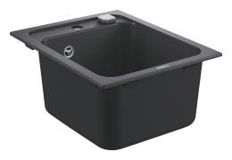 Мойка GROHE K700 с одной чашей, 400 x 500 мм, черный гранит (31650AP0)
