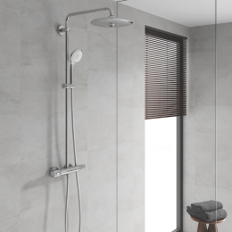 Душевая система GROHE Euphoria System 260 с термостатом для душа, хром (27296003/UB), уцененный товар