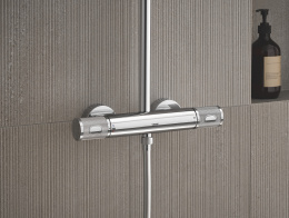 Душевая система GROHE Euphoria System 260 с термостатом для душа, хром (27296003/UB), уцененный товар