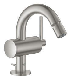 Смеситель для биде GROHE Atrio с донным клапаном, суперсталь (32108DC3)