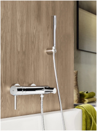 Ручной душ GROHE Euphoria Cosmopolitan Stick, 15 л/мин, 1 режим, хром (27367000)