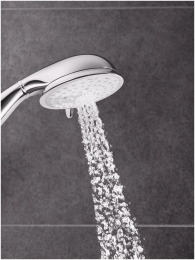 Ручной душ GROHE Tempesta Rustic 100, 4 режима, хром (27608001)