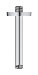 Верхний душ GROHE Rainshower 310 Mono с душевым кронштейном, 9,5 л/мин, 1 режим, 142 мм, хром (26559000)