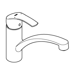 Смеситель для кухни GROHE Eurosmart, хром (32534002)