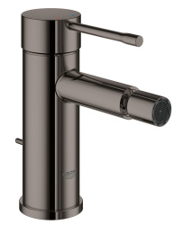 Смеситель для биде GROHE Essence с донным клапаном, темный графит глянец (32935A01)