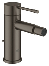 Смеситель для биде GROHE Essence с донным клапаном, темный графит матовый (32935AL1)