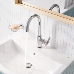 Смеситель для раковины GROHE BauEdge, L-size, хром (23760001/U1), уцененный товар