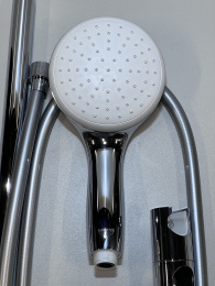 Душевой гарнитур GROHE Tempesta 110, 1 режим струи, душевая штанга 600 мм, 16.6 л/мин, хром (27853003/U), уцененный товар