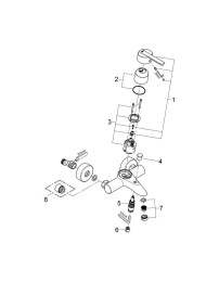 Смеситель для ванны GROHE Feel, хром (32269000)