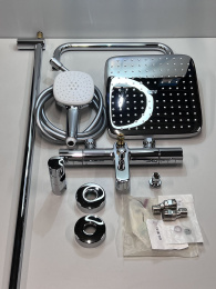 Душевая система GROHE Tempesta System 250 Cube с термостатом для ванны, хром (26691001/U1), уцененный товар