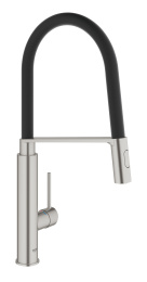 Смеситель для кухни GROHE Concetto профессиональный, суперсталь (31491DC0)