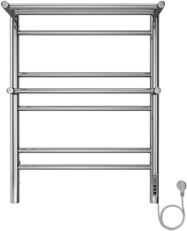 Полотенцесушитель электрический Aquatek Альфа П7 500x700, хром AQ EL RRP0770CH