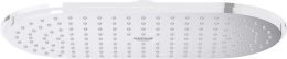 Верхний душ GROHE Rainshower Veris 300x150, 1 режим, 422 мм, белая луна (26170LS0)