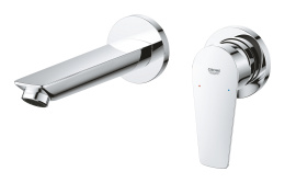 Смеситель для раковины GROHE BauEdge в комплекте с монтажной частью, хром (20474001)