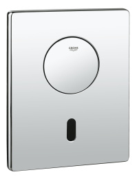 Панель смыва для унитаза GROHE Tectron Skate, 1 режим, хром (37419000)