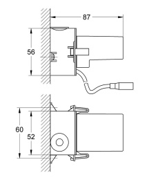 Блок питания для ИК-смесителей GROHE (110-240 В) (36078000)