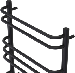 Полотенцесушитель электрический Aquatek Пандора П7 500x700, черный муар AQ EL RPC0770BL