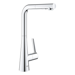 Смеситель для кухни GROHE Zedra с вытяжным душем 2jet, хром (32553002)