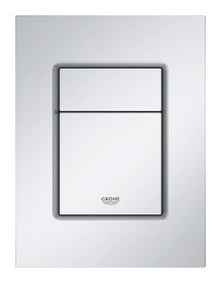 Панель смыва для унитаза GROHE Skate Cosmopolitan S для вертикального монтажа, матовый хром (37535P00)