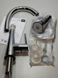 Смеситель для кухни GROHE Zedra с вытяжным душем 3jet, хром (32294002/UB), уцененный товар