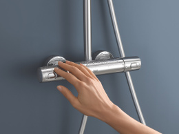 Душевая система GROHE Vitalio Joy 310 с термостатом для душа, хром (26400001)