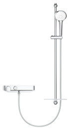 Термостат для душа GROHE Grohtherm SmartControl с душевым гарнитуром, хром (34721000)