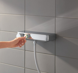 Термостат для душа GROHE Grohtherm SmartControl с душевым гарнитуром, хром (34721000)