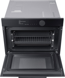 Духовой шкаф Samsung NQ50T9539BD/WT Infinite Line с функцией СВЧ, 50 л, черный графит