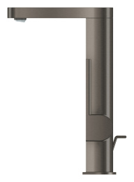 Смеситель для раковины GROHE Plus с донным клапаном, L-Size, темный графит матовый (23851AL3)