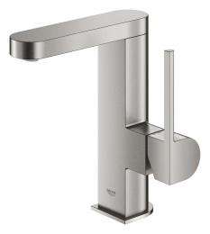 Смеситель для раковины GROHE Plus с донным клапаном, M-Size, суперсталь (23871DC3)