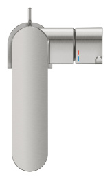 Смеситель для раковины GROHE Plus с донным клапаном, M-Size, суперсталь (23871DC3)