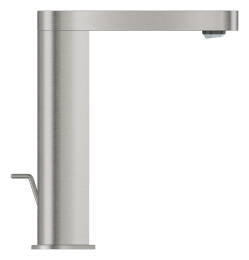 Смеситель для раковины GROHE Plus с донным клапаном, M-Size, суперсталь (23871DC3)