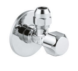 Вентиль угловой GROHE 1/2-3/8 для подключения смесителей, хром (22018000)