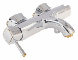 Смеситель для ванны GROHE Grandera, хром/золото (23317IG0)