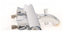 Смеситель для ванны GROHE Grandera, хром/золото (23317IG0)